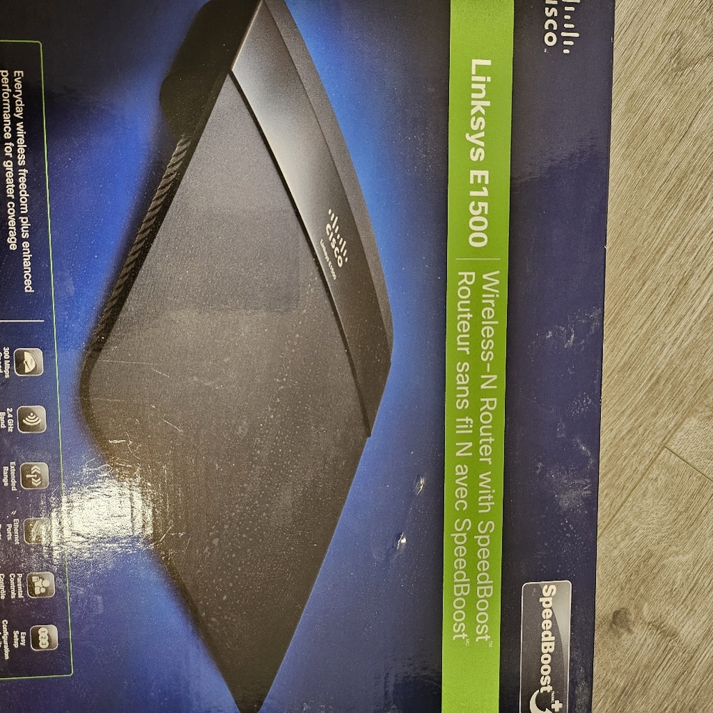 2 for $20 Linksys E1500 Router - Picture 3 of 3